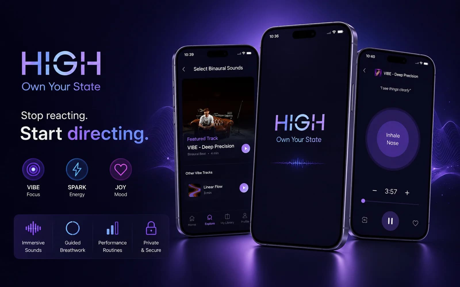 High — State Control: Idea to Launched Platform